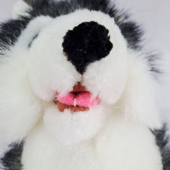 Plush Husky Wolf Sled Dog 9" Stuffed Animal Toy Blue Eyes Alaska BJ Toys - Picture 10 of 11